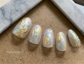 ネイル 40代からの爪を守る ×ケア重視サロン♡のネイルデザイン