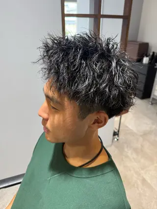 ショート メンズ 長野/メンズパーマ 🔥田中滉🔥のヘアスタイル