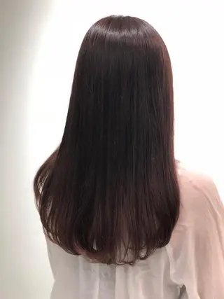 ロング カラー パーマ 村上 由紀のヘアスタイル