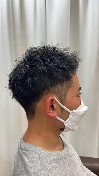 パーマ メンズ パーマ/縮毛矯正/ 副店長 ・村田伊吹のヘアスタイル