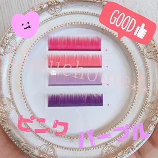カラー マツエク・マツパ まつげサロンChouchoute⁂(シュシュット)所属・まつげサロン Chouchouteのマツエク・マツパデザイン