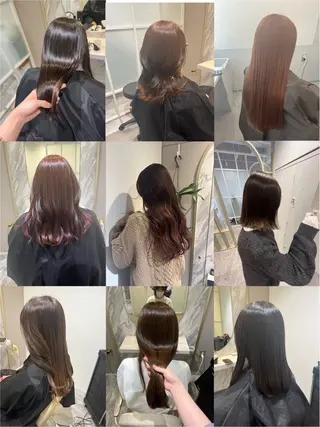 セミロング カラー 🩵tocca yui🩵のヘアスタイル