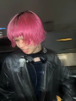 ショート レイヤーカット\ウル フ　chinatsuのヘアスタイル