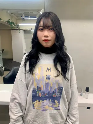 ミディアム カラー ヘアアレンジ 個性爆弾💣 ダブルカラー/ゆかのヘアスタイル