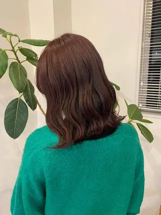 ミディアム yunica 半個室女性専用サロン【yunica】所属・yunica Momokaのヘアスタイル