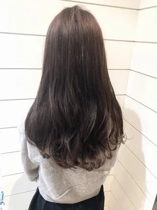 セミロング カラー 渋谷/韓国風 西原直樹のヘアスタイル