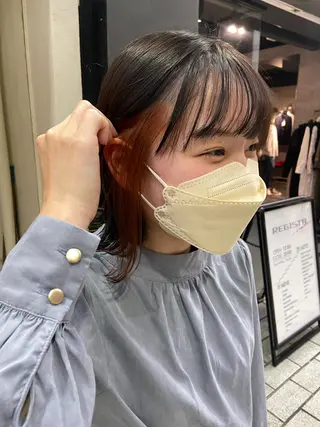 ミディアム nico🏁 rihoのヘアスタイル