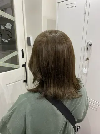 カラー 楓🦋韓国系レイヤー / 透明感カラー🤍のヘアスタイル