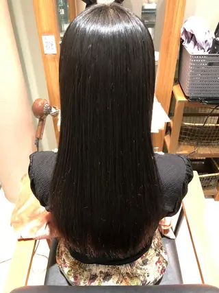 ロング パーマ ディレクター ノナカのヘアスタイル