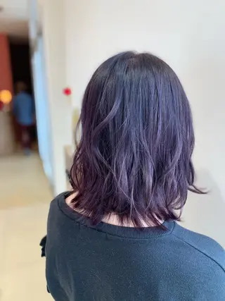 ミディアム カラー 工藤 勇樹のヘアスタイル