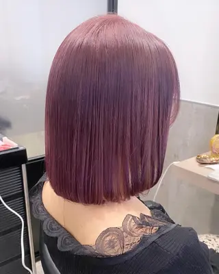 ミディアム カラー 💗ガーリーヘア🎀 saki💗のヘアスタイル