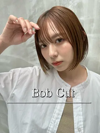 ミディアム ✨心斎橋髪質改善 ボブ鈴木佑弥✨のヘアスタイル