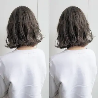 ショート カラー パーマ iplus✴ まつげ、眉毛、耳つぼのマツエク・マツパデザイン