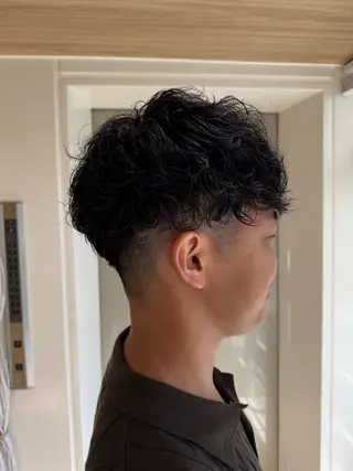 パーマ メンズ ✨髪質改善美容師 永森祥太✨のヘアスタイル
