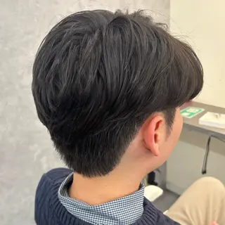 ミディアム パーマ メンズ 🔥滋賀県瀬田/ メンズ吉永祐也🔥のヘアスタイル