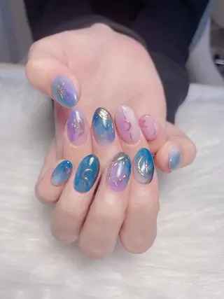 ネイル MiKi Nai池袋 長さだし得意のネイルデザイン