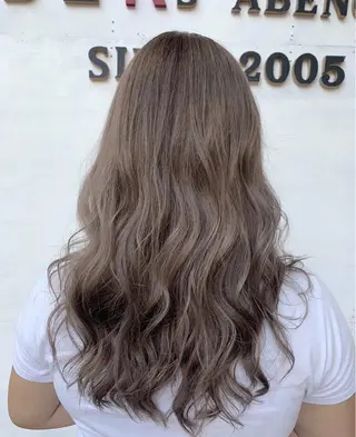 ロング カラー Zina天王寺 CHIAKIのヘアスタイル