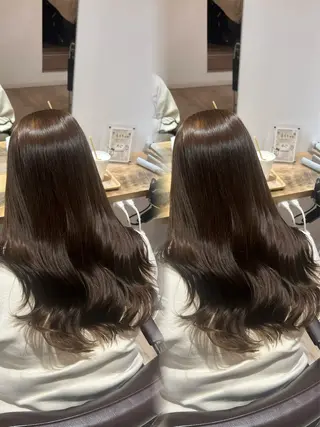 ロング diar湘南台所属・スガワラ　メグミ/ 湘南台/カットモデルのヘアスタイル