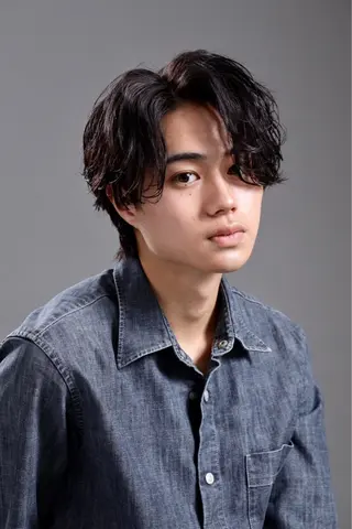 ミディアム メンズ 新宿メンズカット💈 瀧瀬 剣也のヘアスタイル