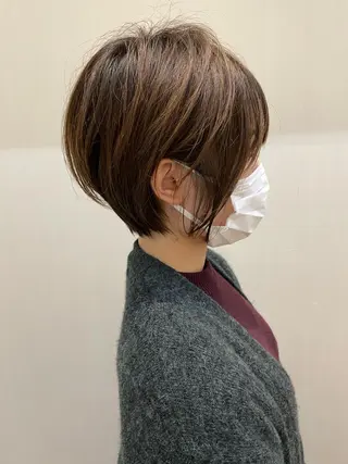 ショート カラー LucksiMie 銀座店所属・【韓国　レイヤー 髪質改善✨】かずのヘアスタイル