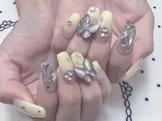 ロング YUKI_ Monster💟のネイルデザイン