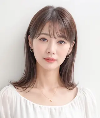 ミディアム 🩶美髪矯正 笹沼　陸矢🩶のヘアスタイル