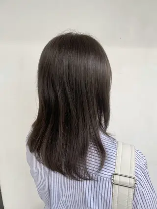 セミロング 松田 玲亜琉のヘアスタイル
