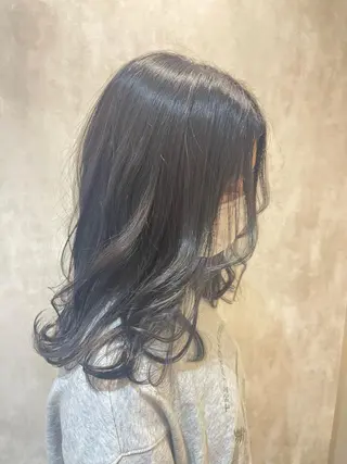 セミロング カラー fizelleあべのルシアス所属・fizelle阿倍野 ゆーしんのヘアスタイル