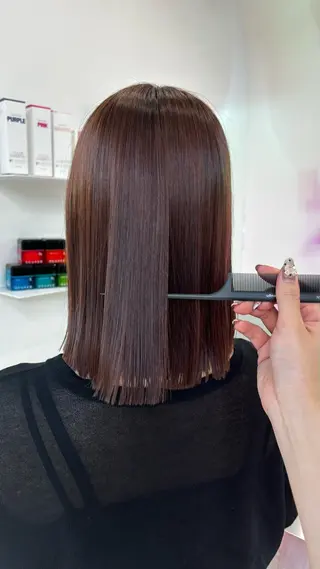 ミディアム パーマ 🎀HONOKA 🎀/似合わせカラーのヘアスタイル