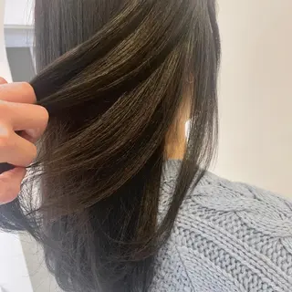セミロング カラー cher. 新井瑞希のヘアスタイル