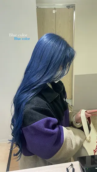 ロング カラー ayano / 透明感・くすみカラーのヘアスタイル