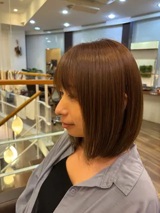 カラー 登威吹 /ワンカラーのヘアスタイル