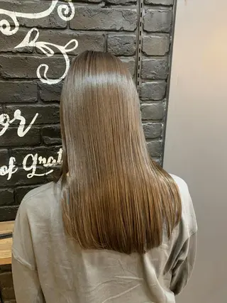 セミロング カラー SHIAN✂️ 立川店たくのヘアスタイル