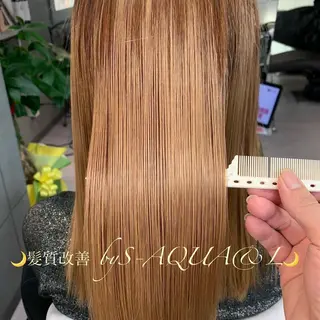 ロング 髪質改善☺︎縮毛矯正 ふじい まりんのヘアスタイル