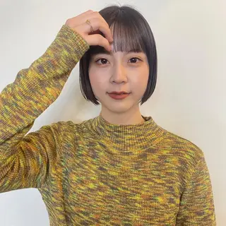 ショート カラー ケアブリーチ/ボブ/ honoのヘアスタイル