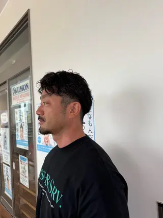 メンズ 菅野 花のヘアスタイル