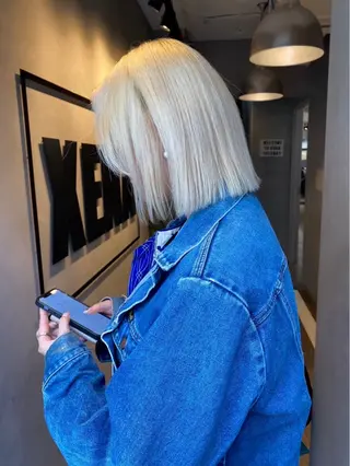 ショート カラー Sato🦋 / XENA渋谷本店のヘアスタイル