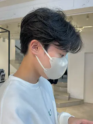 パーマ メンズ 🇰🇷カルマパーマ kaito🇰🇷のヘアスタイル