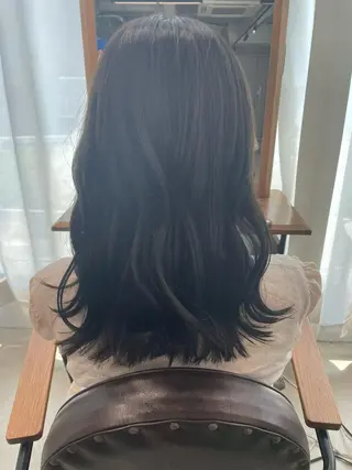 ロング カラー ヘアアレンジ CEINE loq ‪🍒なつきのヘアスタイル