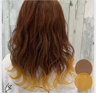 セミロング カラー eyelash イシワタリ🦢のマツエク・マツパデザイン