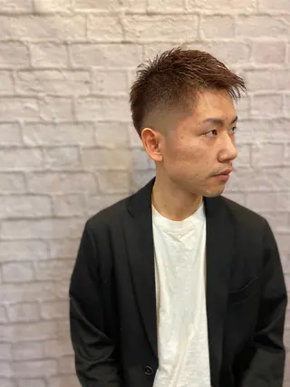 ショート グレイスフルバーバープラチナム六本木店所属・六本木メンズヘア 大橋勇貴のヘアスタイル