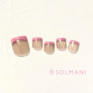 ネイル SOLMANI 予約担当のネイルデザイン