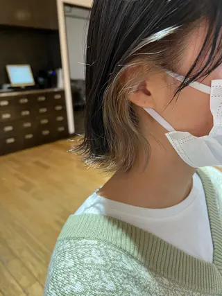 カラー 毛流れフェザー スタイル🔹竹内凌のヘアスタイル