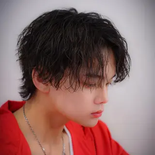 パーマ メンズ 渋谷/メンズパーマ 大岡拓海のヘアスタイル