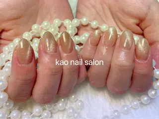ネイル kao nail マグネット/長さだしのネイルデザイン