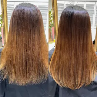 ロング パーマ 韓国風デザイン 💐MIZUKI💐のヘアスタイル