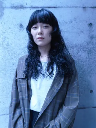 ロング カラー パーマ 南堀江🌿パーマ Tetsu【テツ】のヘアスタイル