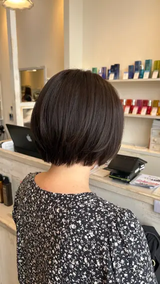 ショート [髪質改善] 北生駒 店長/古居聖理のヘアスタイル