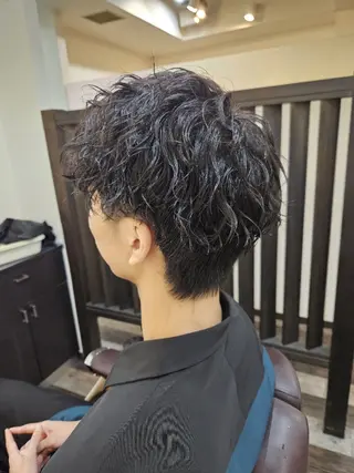 ミディアム Les Garcons所属・大人モテ髪／ 🍃ともき🍃のヘアスタイル