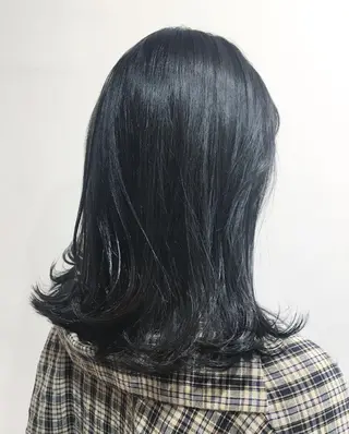 ミディアム カラー NEWI 京橋 【yoko】のヘアスタイル